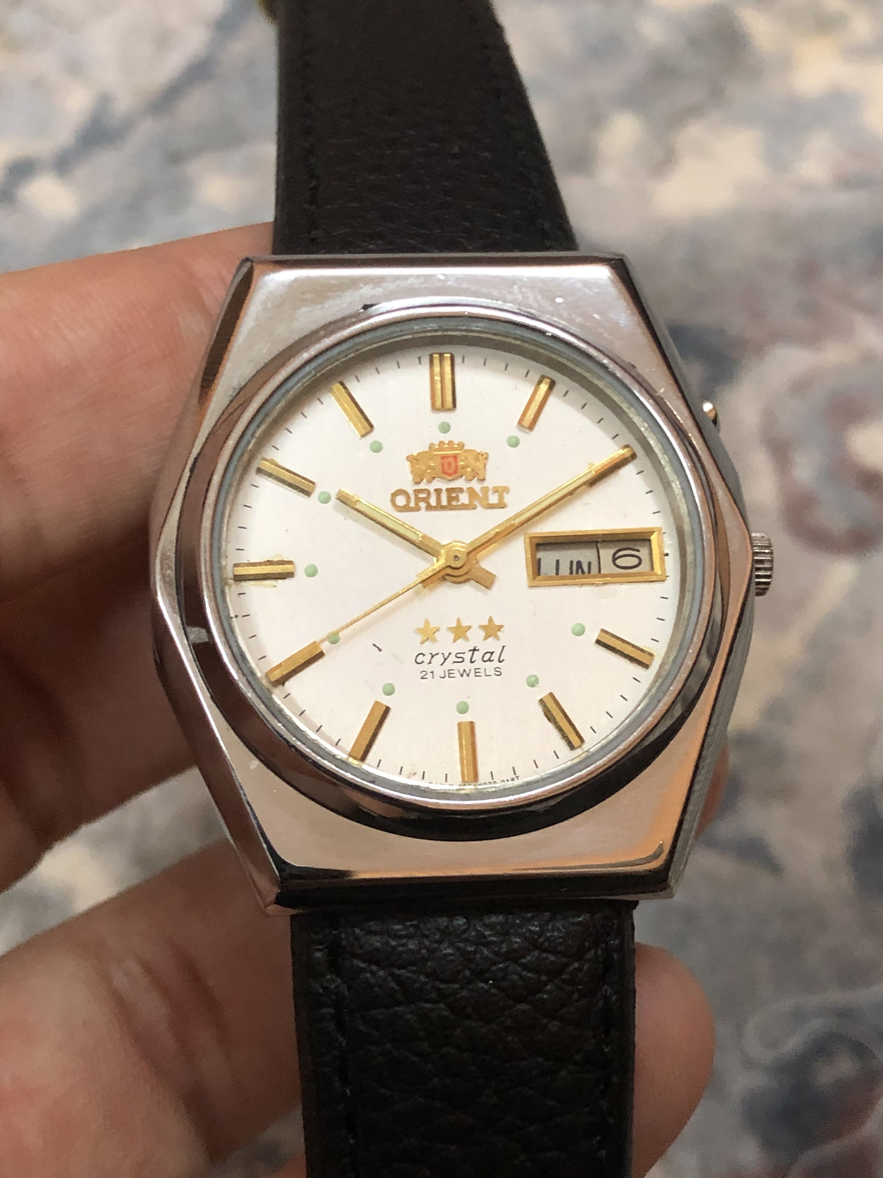 Orient crystal 21 jewels 469 sales