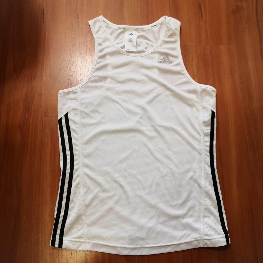 Original Adidas Running Vest Men s Fashion Activewear on Carousell