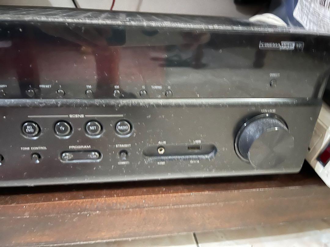 ORIGINAL YAMAHA AMPLIFIER (Category: Soundbars, Speakers & Amplifiers) located in Quezon City. Submitted by hacinegaw (Listing ID 1106422855, Image 3). Description: Bigla nawala sound, dinala namin sa sm north appliance center ulit but they recommend sa service center We decided to sell n lang But the digital and all buttons are well functioning We dont have time to send it to yamaha repair center Purchased at SM APPLIANCES NORTH EDSA for almost 
