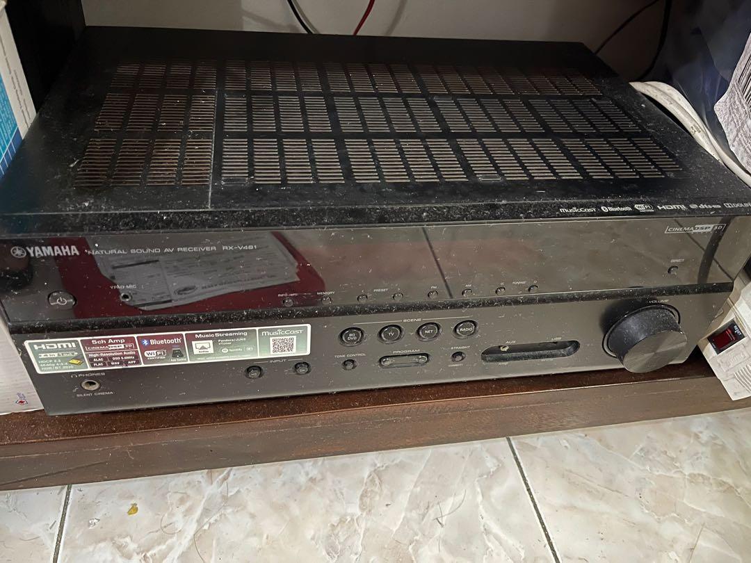 ORIGINAL YAMAHA AMPLIFIER (Category: Soundbars, Speakers & Amplifiers) located in Quezon City. Submitted by hacinegaw (Listing ID 1106422855, Image 1). Description: Bigla nawala sound, dinala namin sa sm north appliance center ulit but they recommend sa service center We decided to sell n lang But the digital and all buttons are well functioning We dont have time to send it to yamaha repair center Purchased at SM APPLIANCES NORTH EDSA for almost 