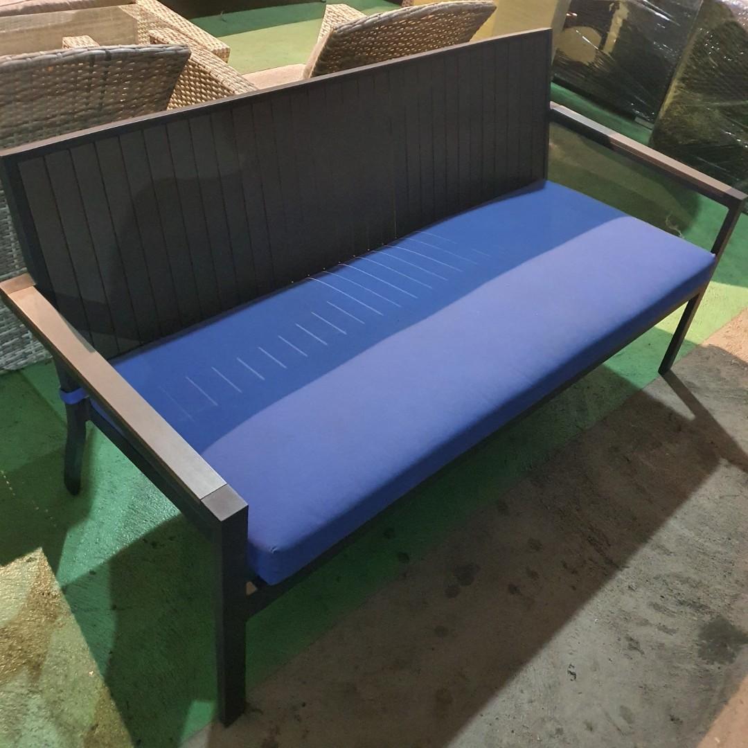 Crate and Barrel Outdoor 3 seater sofa, Furniture & Home Living