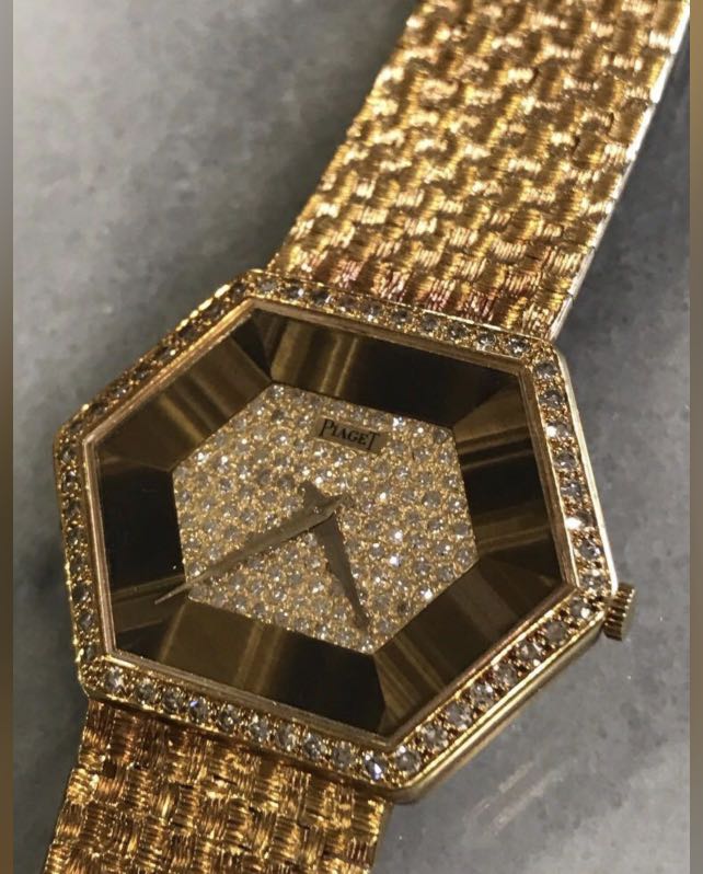Piaget 18k gold watch deals