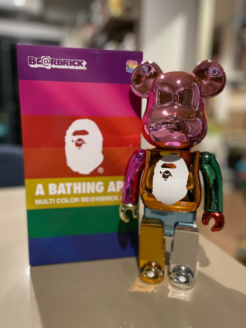 Bearbrick bape multicolor store