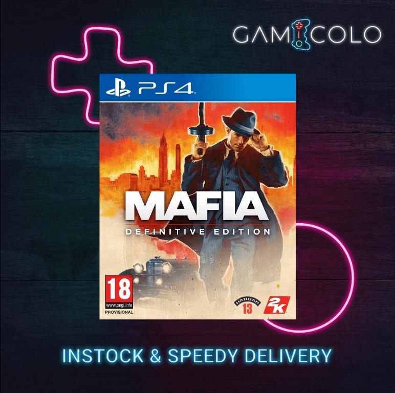Mafia Definitive Edition Mafia Playstation 4 Definitive
