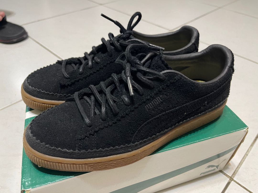 Puma Suede Classic Brogue 黑麂皮焦糖底 