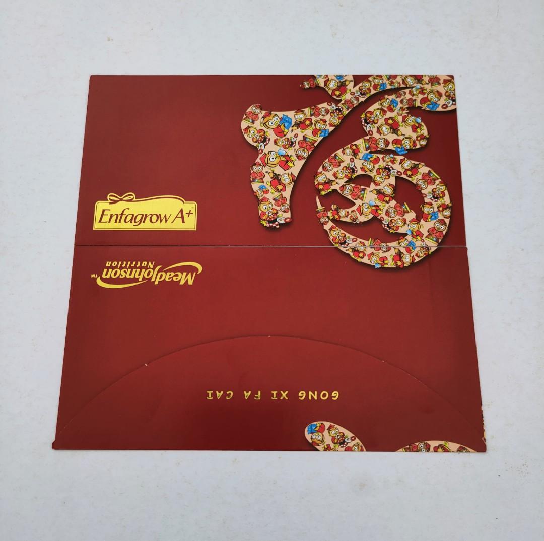 Red Packet Ang Pow Ang Pao Ang Pau Mead Johnson Design Craft Others On Carousell