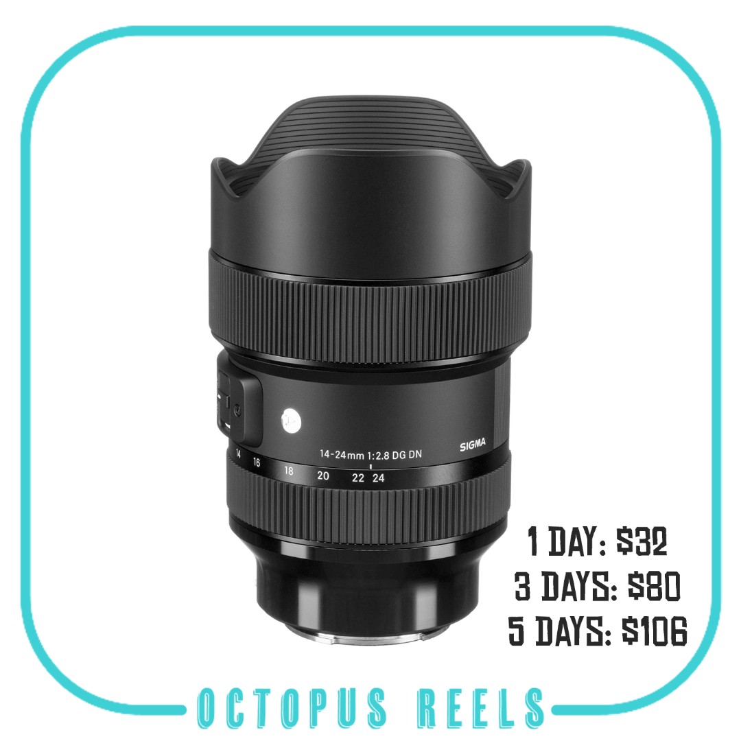 [RENT/RENTAL] Sigma 1424mm f2.8 Art ultrawide zoom lens for landscapes