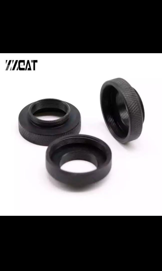 RMS to M25 M26 M27 M32 Microscope Objective Lenses Adapter Ring for