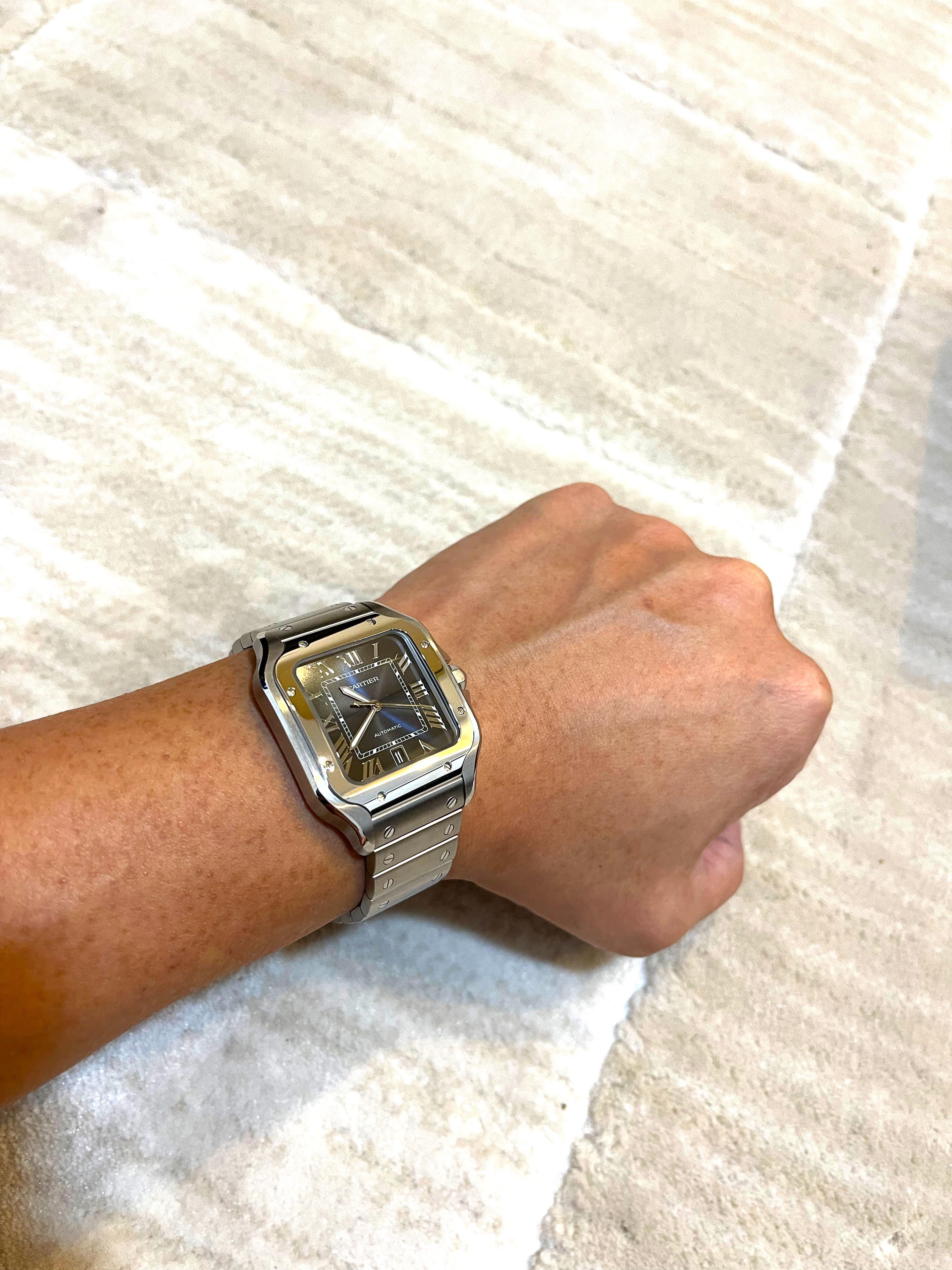 cartier santos watch for sale