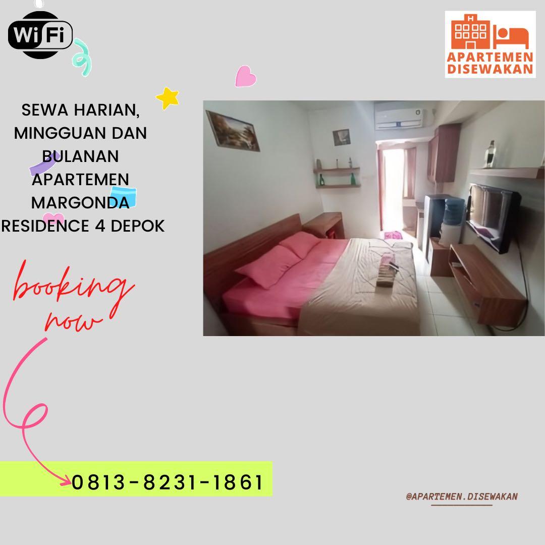 Sewa harian, mingguan dan bulanan apartemen margonda residence 4 depok