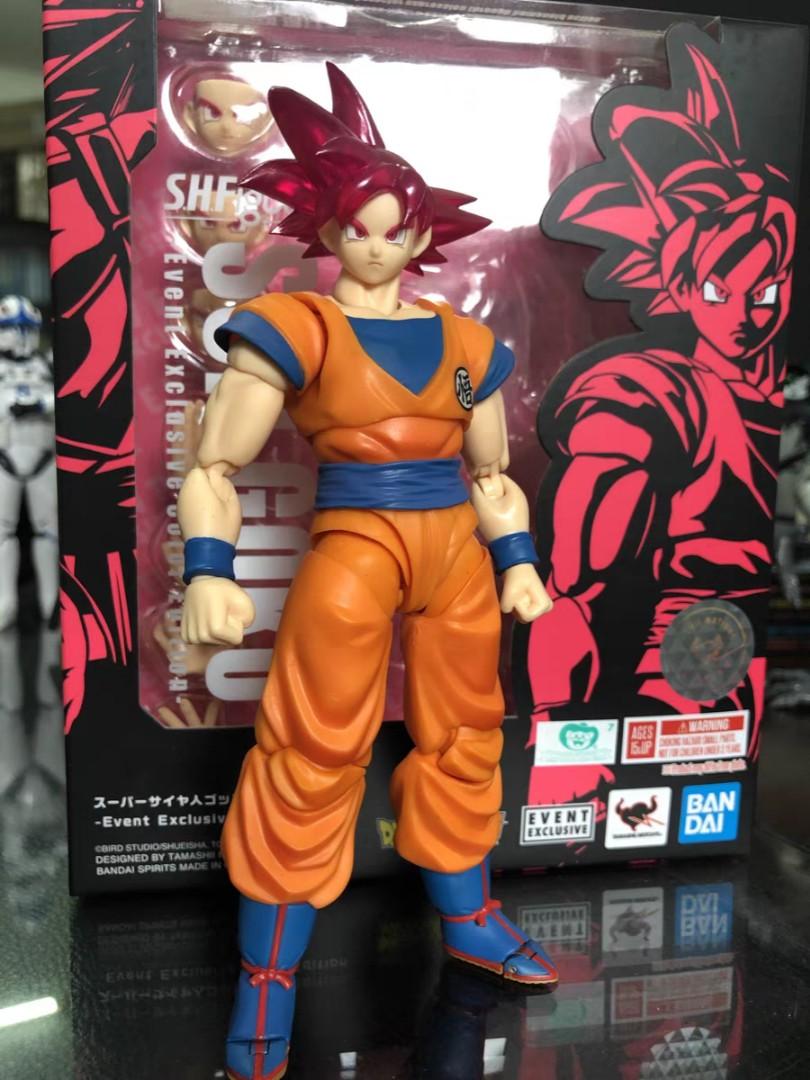 Shf S.H.Figuarts SUPER SAIYAN GOD SON GOKU Event Exclusive Color