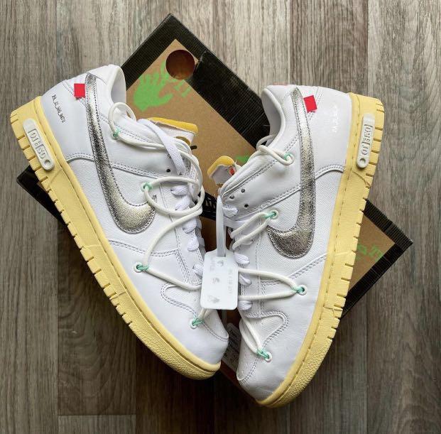 Are You Waiting for the Off-White x Nike Dunk Low 01 of 50?