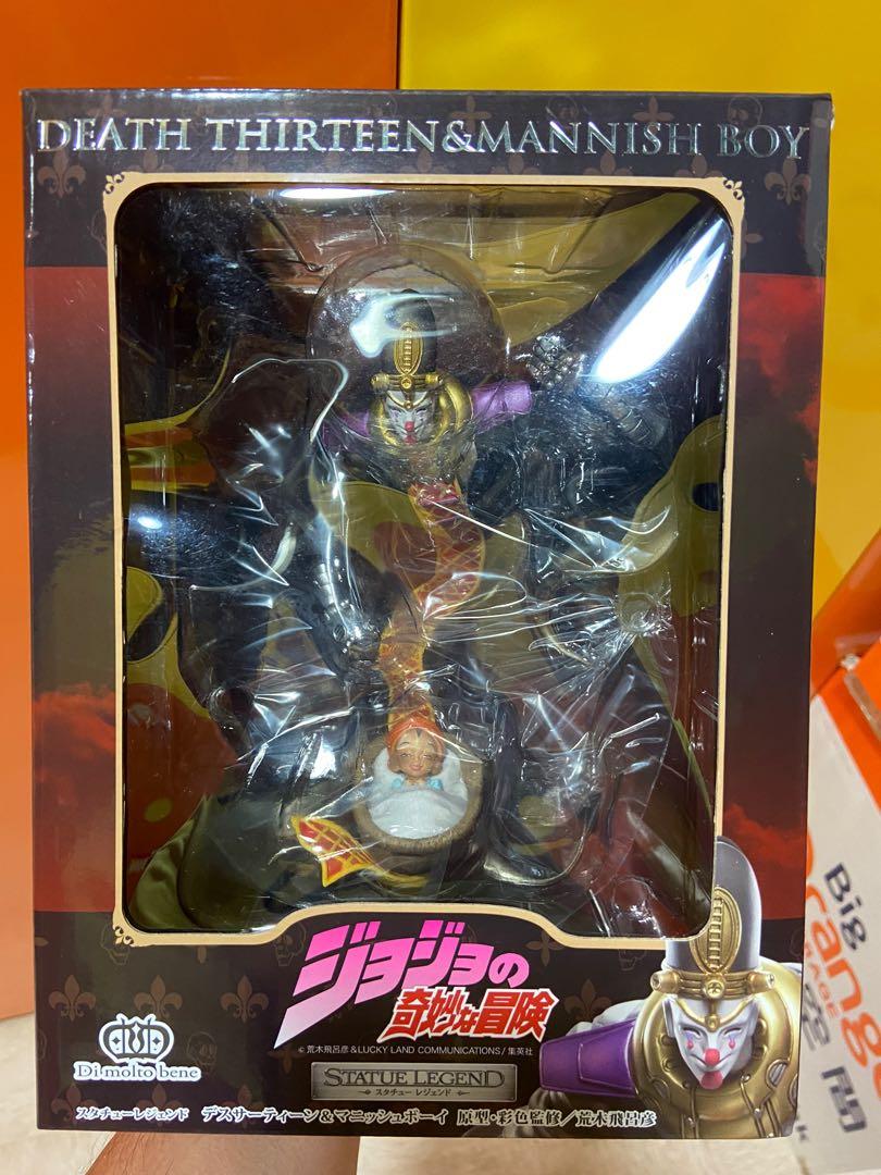 Statue Legend Jojo Bizarre Adventure 死神13 Death Thirteen Mannish Boy Jojo 奇妙冒險超像 興趣及遊戲 玩具 遊戲類 Carousell
