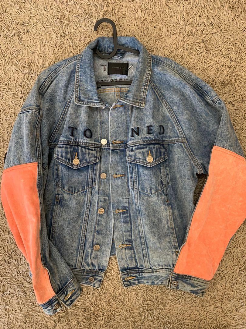 Stoned and co denim jacket hot sale