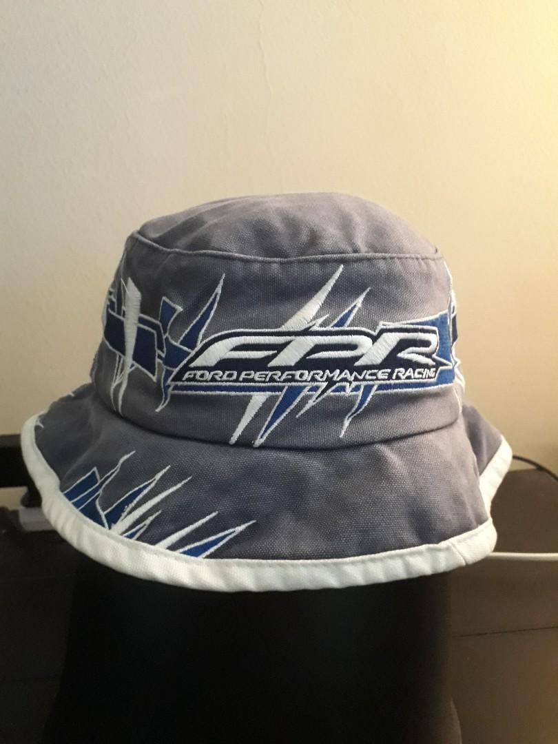 Nascar bucket hat top