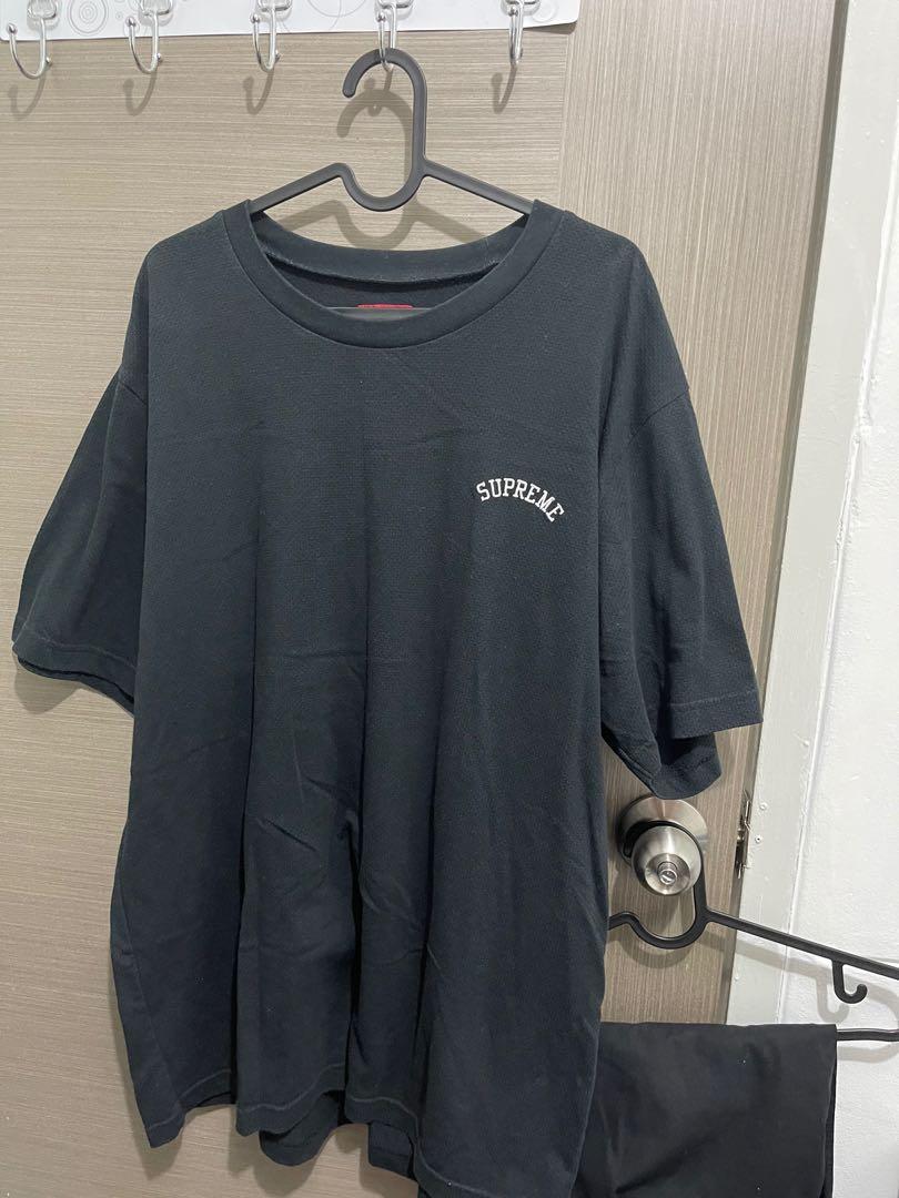 supreme mesh arc logo tee