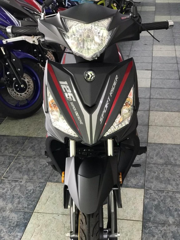 SYM SPORT RIDER 125 SE PROMOSI MERDEKA Motorbikes on Carousell