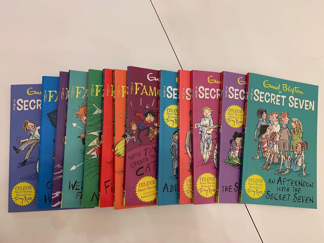 The Secret Seven 13本, 興趣及遊戲, 書本& 文具, 小朋友書- Carousell