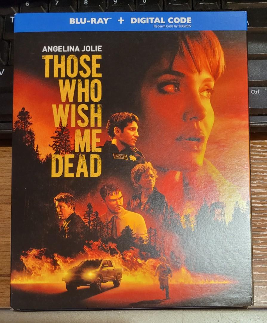 Those Who Want Me Dead 滅我者bluray 藍光美版angelina Jolie 興趣及遊戲 收藏品及紀念品 明星周邊 Carousell