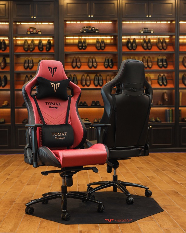 Tomaz Syrix Ii Gaming Chair Burgundy Red Black Ready Stock 3 Years Warranty 100 Authentic Video Gaming Gaming Accessories On Carousell