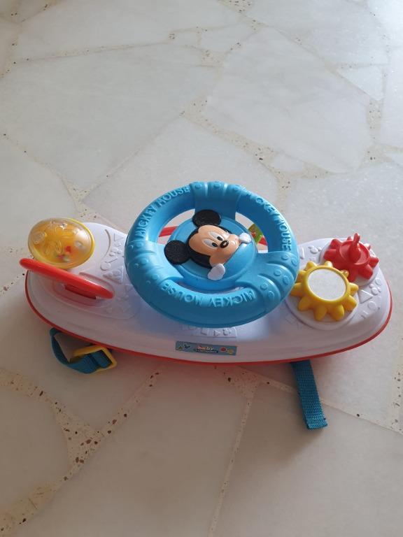 Mickey mouse steering wheel toy top