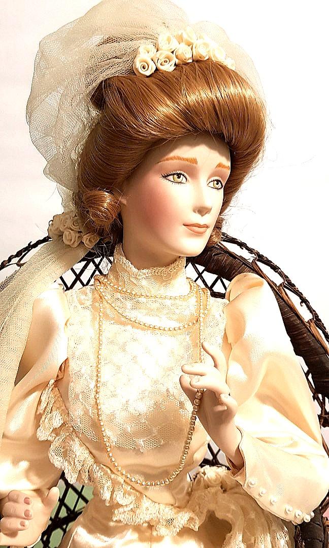 Franklin heirloom dolls store gibson girl bride