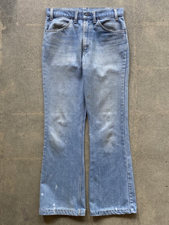 Vintage Levi's 517 orange tabs, Men's Fashion, Bottoms, Jeans on Carousell