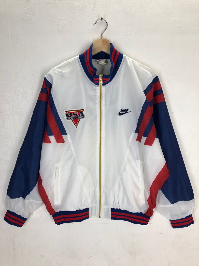 Nike usa track and field jacket clearance