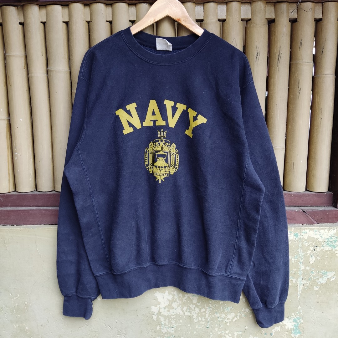 Us navy crew neck top sweatshirt