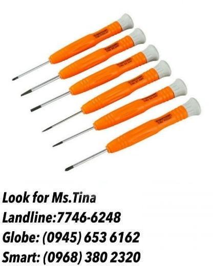 6PCS. Precision torx screwdriver set (Category: Construction Tools & Equipment) located in Manila. Submitted by tina.sales (Listing ID 1106615382, Image 1). Description: 6PCS. Precision torx screwdriver set PRICE: 290 ROBART CONSTRUCTION SUPPLIES ( BIR ACCREDITED ) Manila Office : 1405 Yuseco St. Sta Cruz Manila ☎ Contact Us Now: Landline: (02) 7746-6248 ,7002-2872 Globe: 09354127044, (0945) 140 9560 , (0915)5947897 Smart : 09190086400 , 09614485