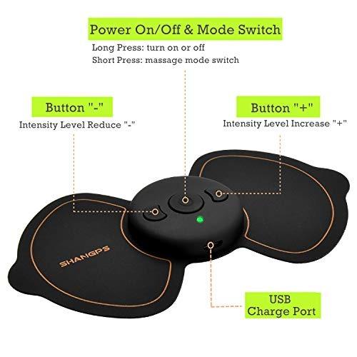 Rechargeable Mini Tens EMS Pulse Massager (AS1080-A55) - China