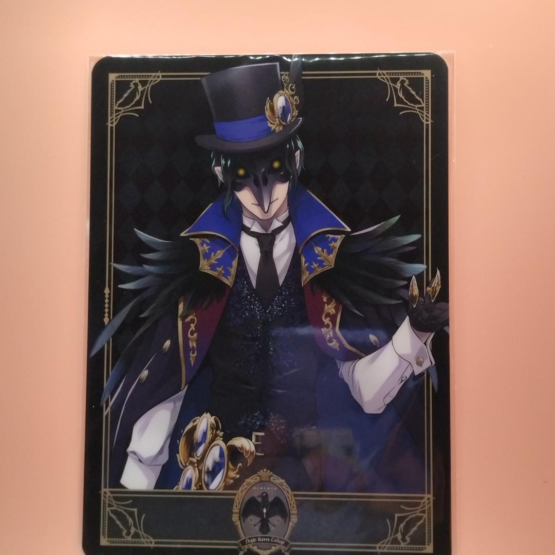 膠卡 墊板 迷你墊板 食玩卡 小墊板 糖卡 14x10cm ディア クロウリー 宮本充 Dire Crowley ツイステッドワンダーランドミニアートシートコレクション ミニアートシートコレクション