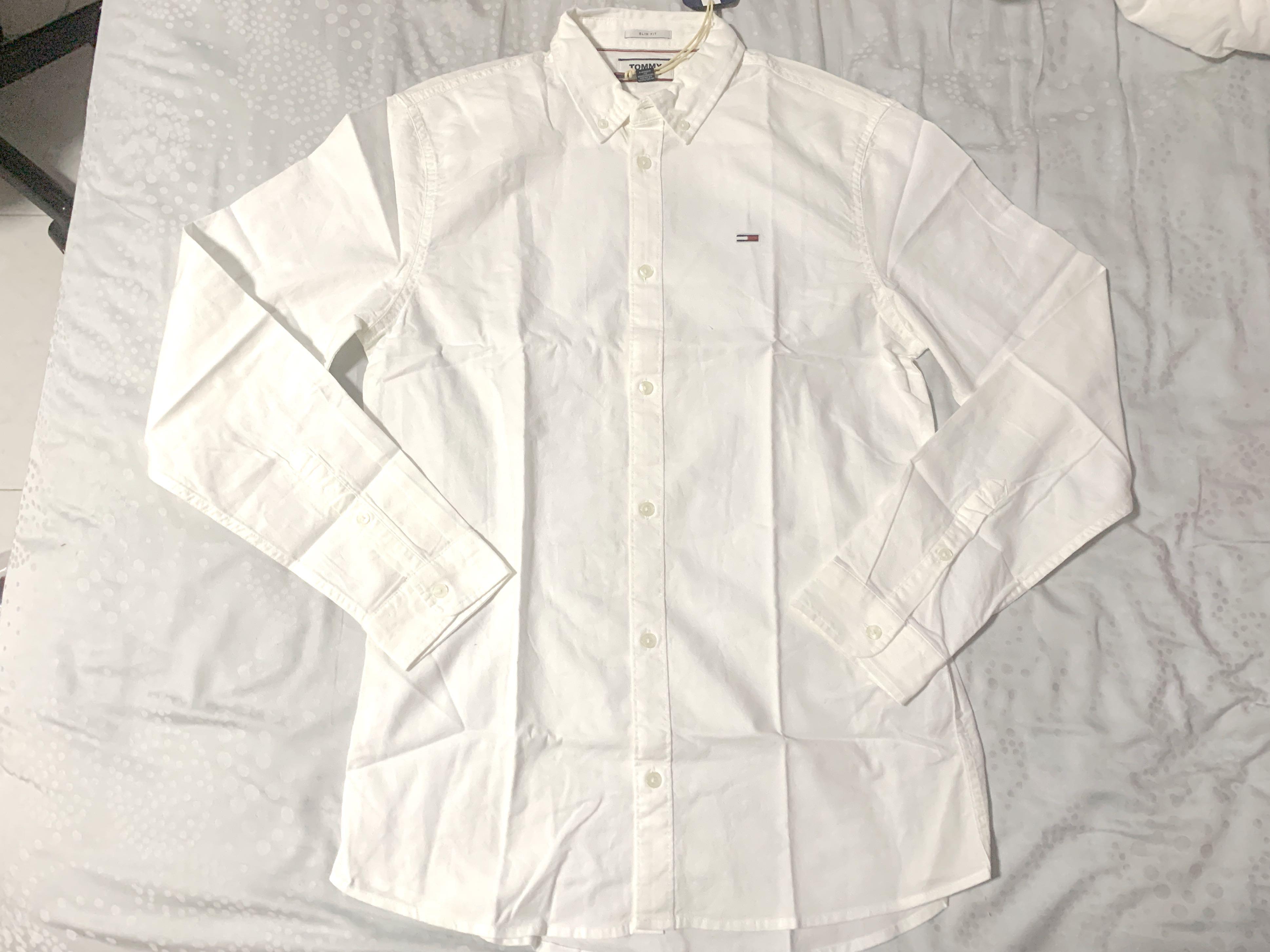 BNWT Tommy Jeans Classic Oxford Long Sleeve Shirt Tommy Hilfiger Shirt 