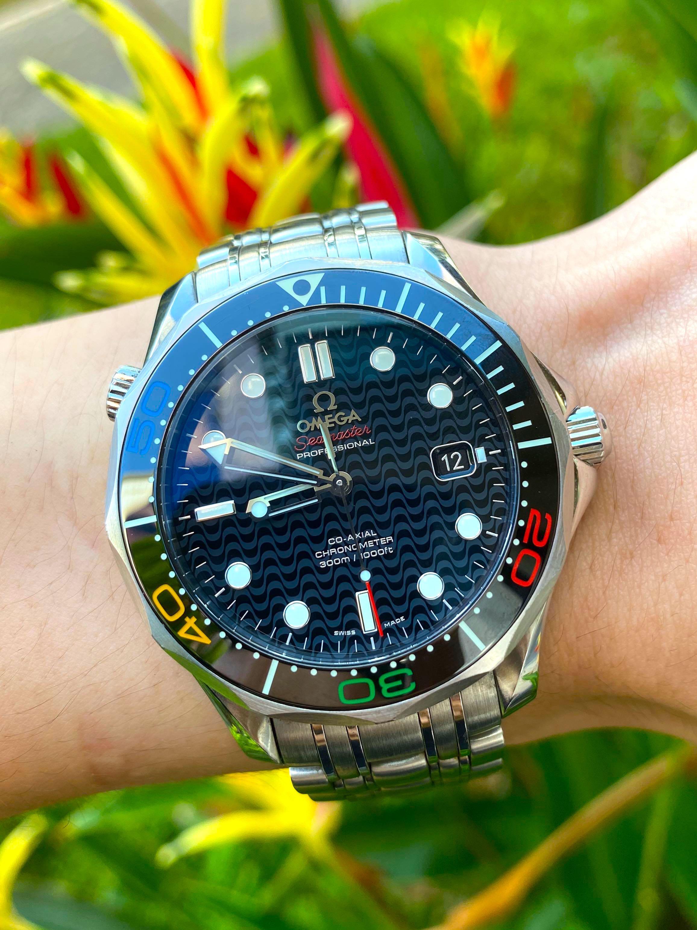 Omega seamaster hotsell rio limited edition