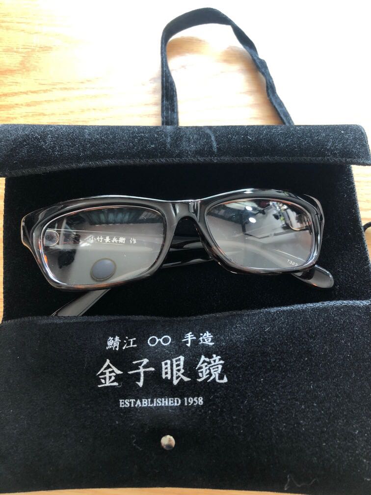 週末値下げ！小竹長兵衛 ハーフリム眼鏡 T312-1 - サングラス/メガネ
