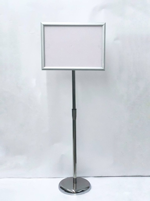 Sign Stand with A3 Rotatable Frame Single Side Standee (Portrait