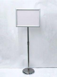 Sign Stand with A3 Rotatable Frame Single Side Standee (Portrait/ Landscape) + Adjustable Height