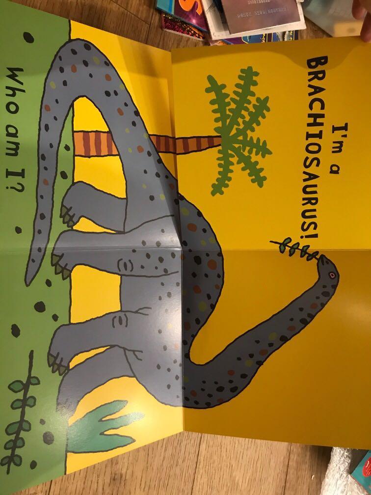 A Giant Fold-Out BOOK Dinosaurs Simms Taback, Hobbies & Toys, Books ...