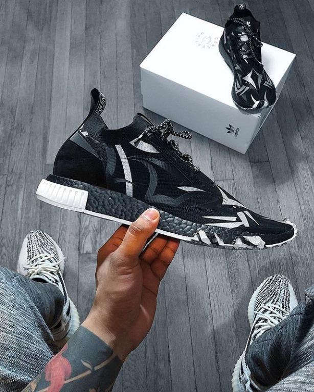 Adidas NMD Racer x JUICE HK UK 9 US 9.5 Men s Fashion Footwear Sneakers on Carousell