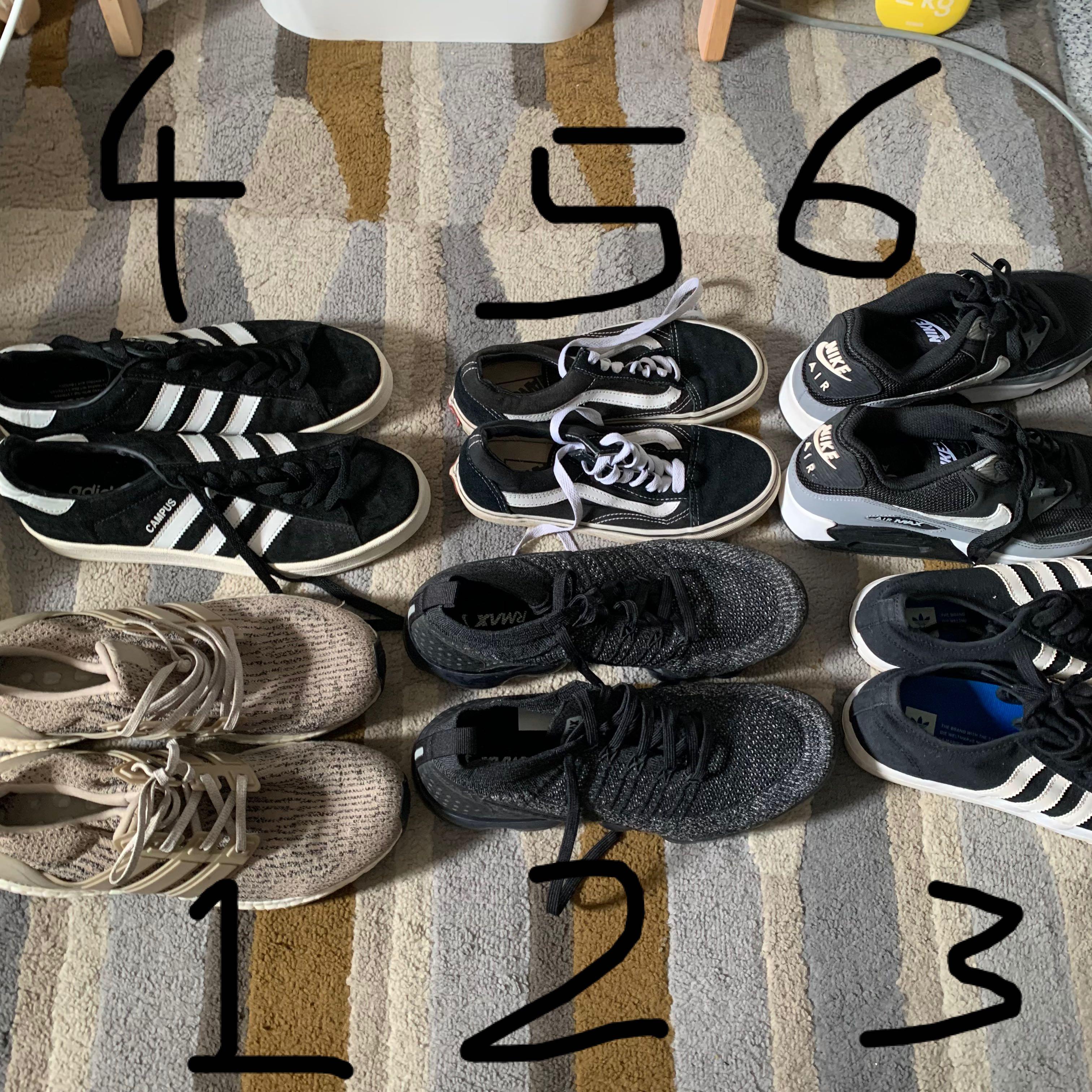 Nike sale adidas vans