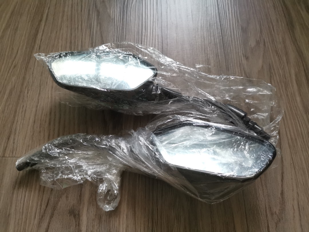 Honda Africa Twin Side Mirrors, Motorcycles, Motorcycle Accessories on
