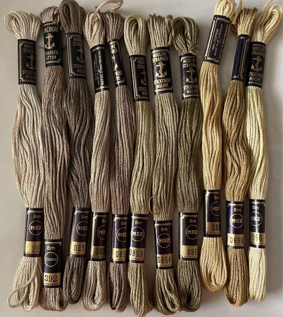 Anchor Embroidery Thread (Pack of 15), Hobbies & Toys, Stationery ...