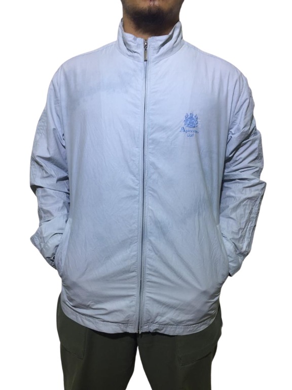 Aquascutum Golf Windbreaker Jacket Men s Fashion Tops Sets