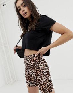 ASOS Basic Cropped Tee in Black