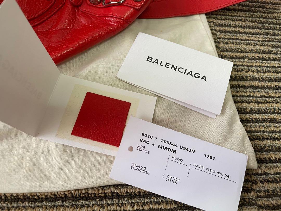 Balenciaga authenticity card shop