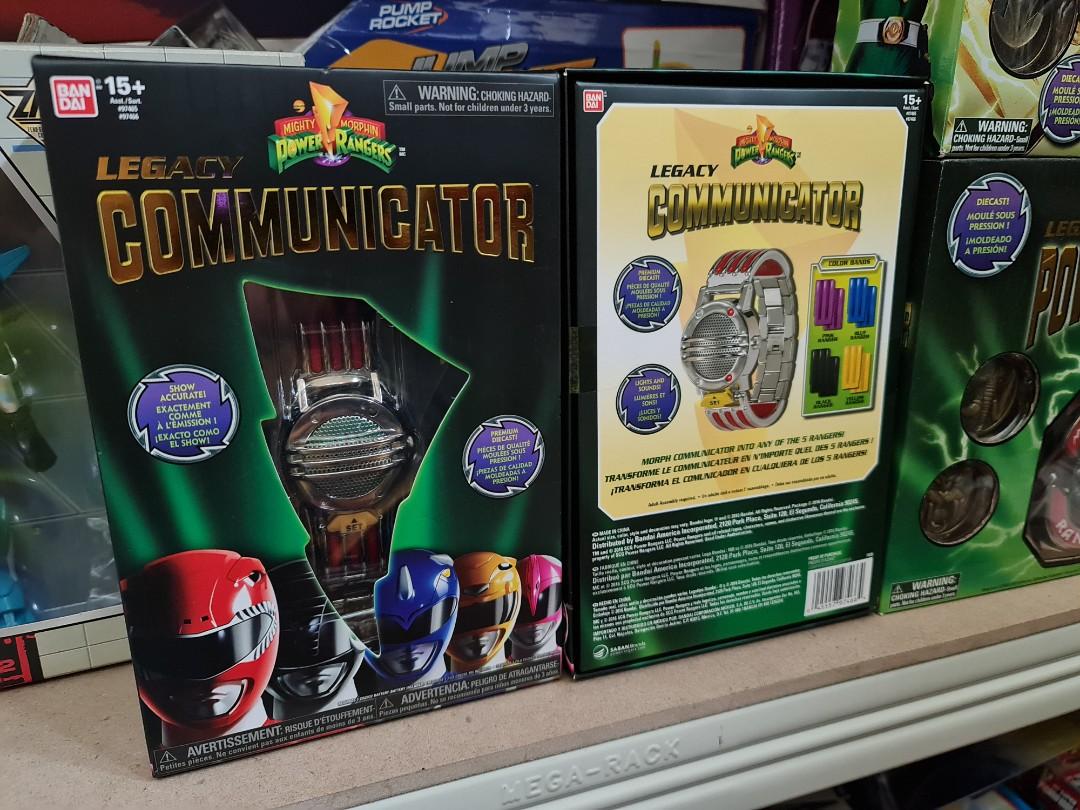 Power Rangers Comunicator Bandai Mighty Morphin Power Rangers Legacy Communicator NEW, Hobbies ...