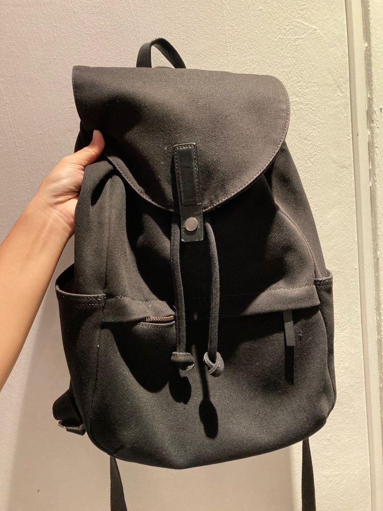 Black Everlane Backpack Women s Fashion Bags Wallets Backpacks on Carousell