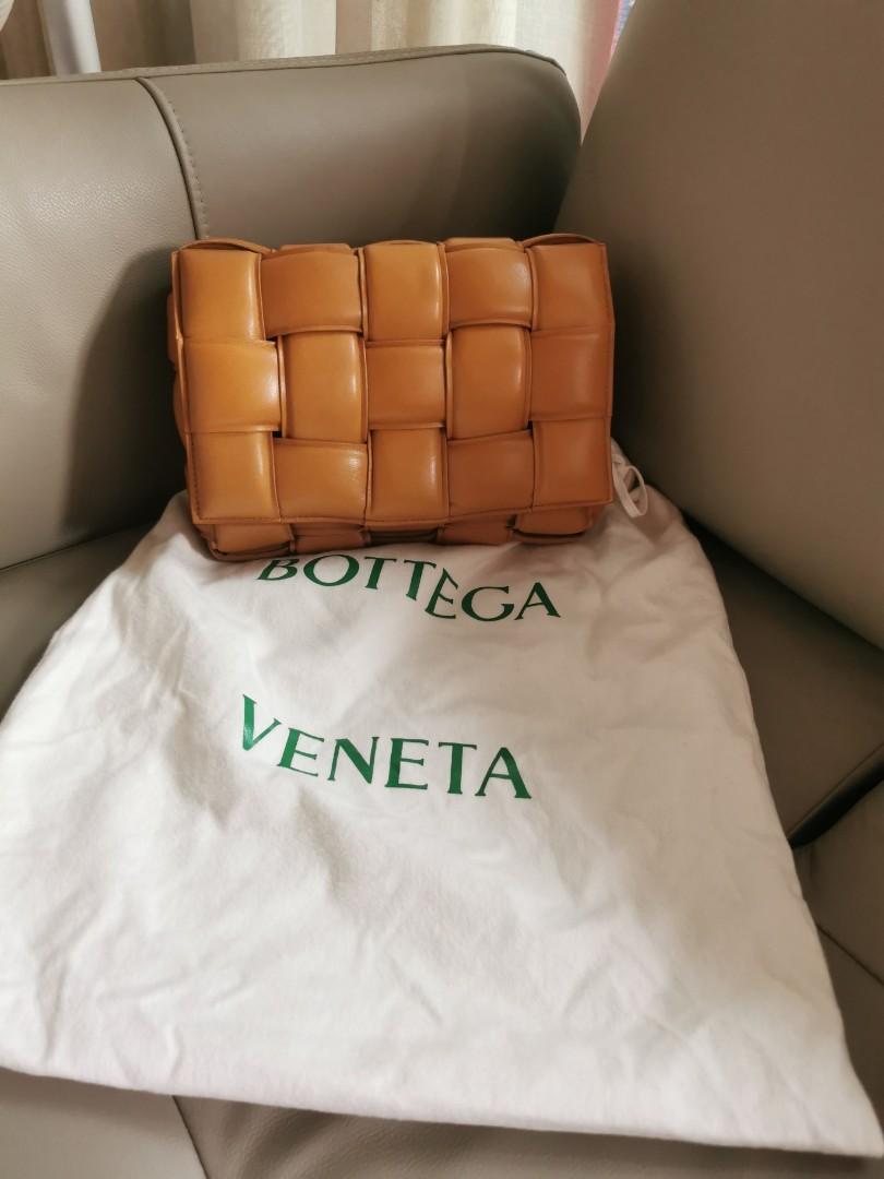 Bottega Veneta® Padded Cassette in Caramel. Shop online now.