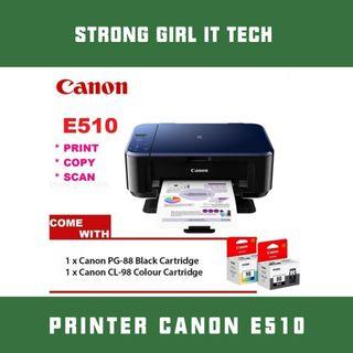 Affordable Ink Canon E510 For Sale Electronics Carousell Malaysia