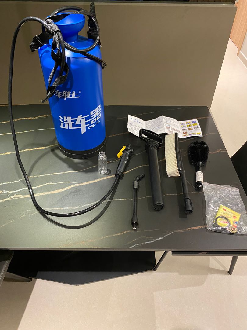 Car wash canister pump with accessories, Car Accessories, Accessories
